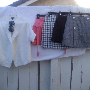 Bundle sunglasses&luxury crop-style sweater&your selected mini skirt brand new